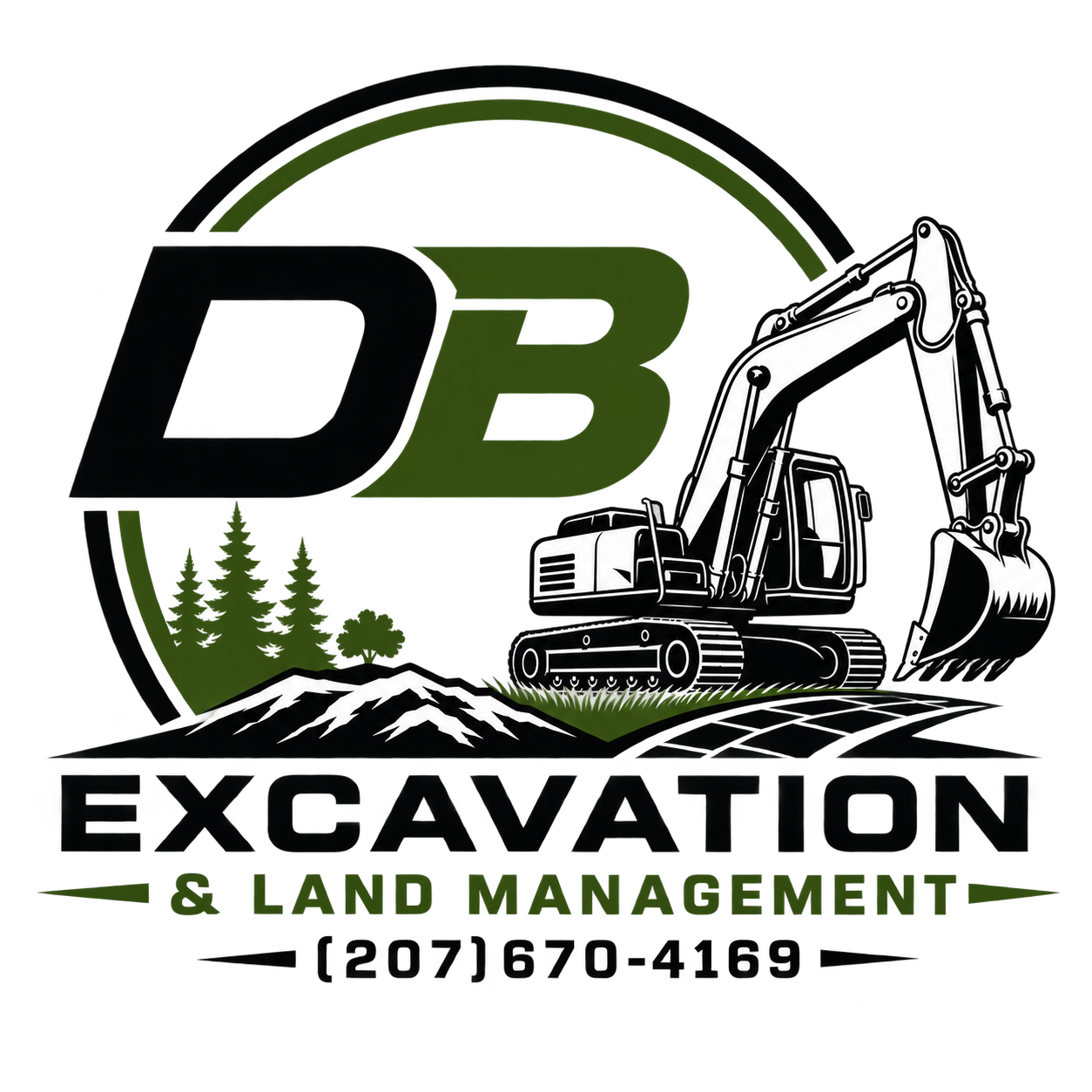 DB Excavation & Land Management logo